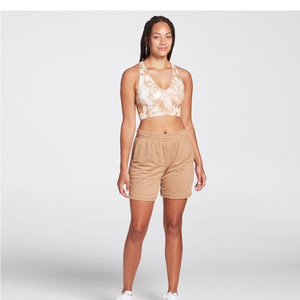 NWT DSG Wonens 7” Mesh Shorts Size 2X light sand